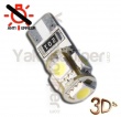 Ampoule T10 LED 3D<sup>5</sup> SMD- Anti Erreur OBD - Culot W5W - Blanc Pur