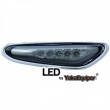 Clignotants repetiteurs LED d'aile BMW X3 E83 04-10 - Noir