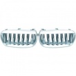 Grilles calandre BMW X3 E83 04-10 - Chrome