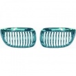 Grilles calandre BMW Serie 1 E81  E87 04-07 - Chrome