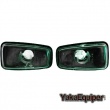 Clignotants repetiteurs d'aile Peugeot 106 96-03 - Noir