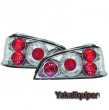 Feux arriere Peugeot 106 96-03 - Chrome