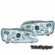 Phares avant Peugeot 106 Angel Eyes 96-03 - Chrome