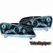 Phares avant Peugeot 106 Angel Eyes 96-03 - Noir