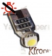 Ampoule T10 LED Xfront<sup>1</sup> - Anti Erreur OBD - Culot W5W - Blanc Pur