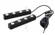 Feux de jour HP 4 LED Diurne 11cm - Blanc Pur - Waterproof