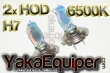 Pack Ampoule H7 HOD Effet Xenon - Cristal White 6500K