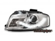 Phares avant Audi A3 8P Devil Eyes LED - Chrome