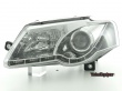 Phares avant VW Passat B6 (3C) Devil Eyes LED - Chrome