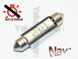 Navette 42mm LED Nav<sup>4</sup> SMD - Anti Erreur OBD - C10W - Blanc Pur