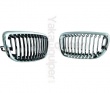 Grilles calandre BMW Serie 1 E81  E87 08-11 - Chrome