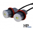 Pack Ampoule LED 25Watts anneaux angel eyes BMW E39 à E87, X3- Blanc xenon