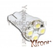 Ampoule T10 LED Xfront<sup>4</sup> SMD - Culot W5W - Blanc Pur