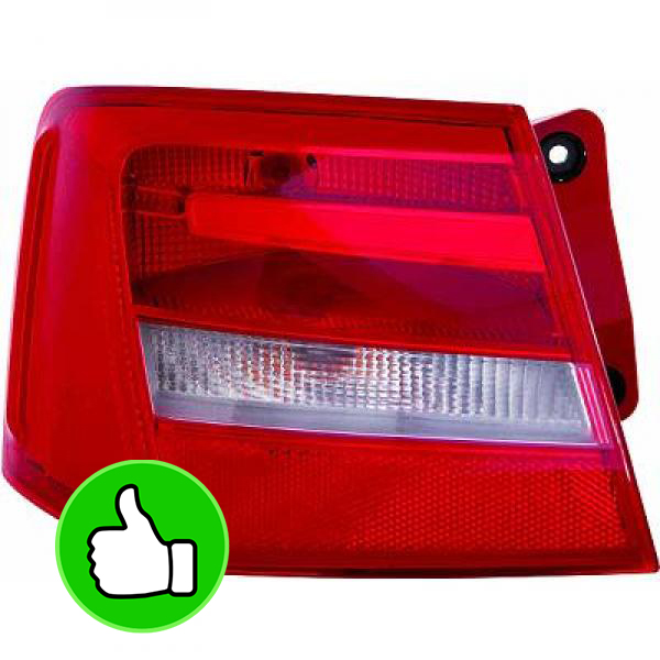 2 AUDI A6 C7 rear lights - fullLed black tint - Dynamic