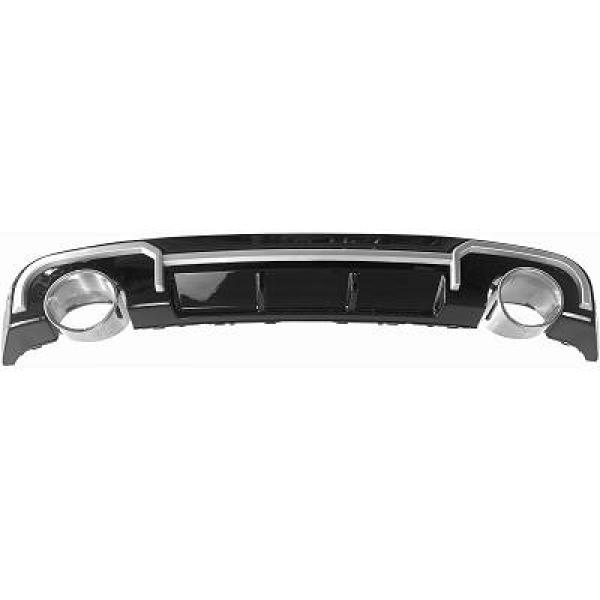 AUDI A3 8V sedan rear diffuser 16-20 - RS3 look