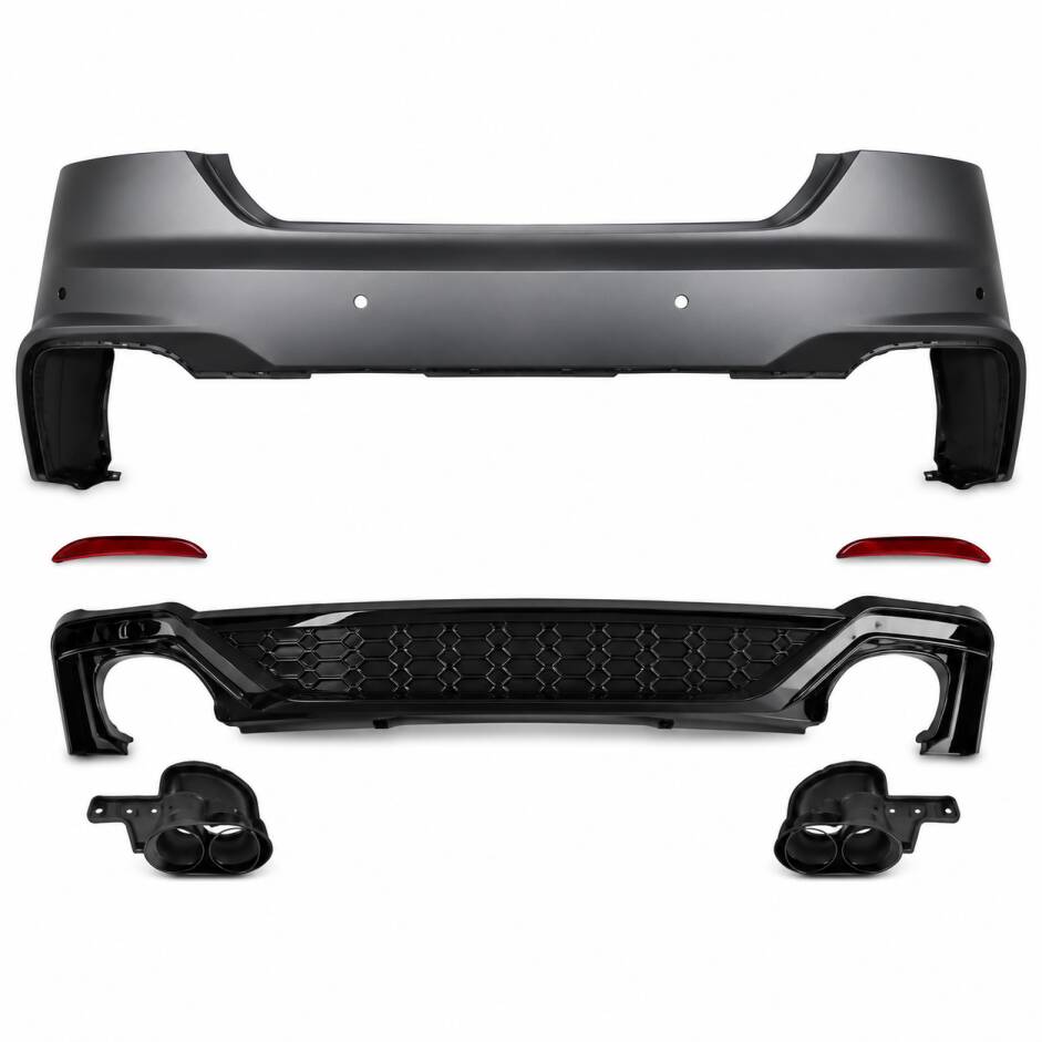 Pare choc arrière look RS5 2020 avec PDC pour Audi A5 16-20