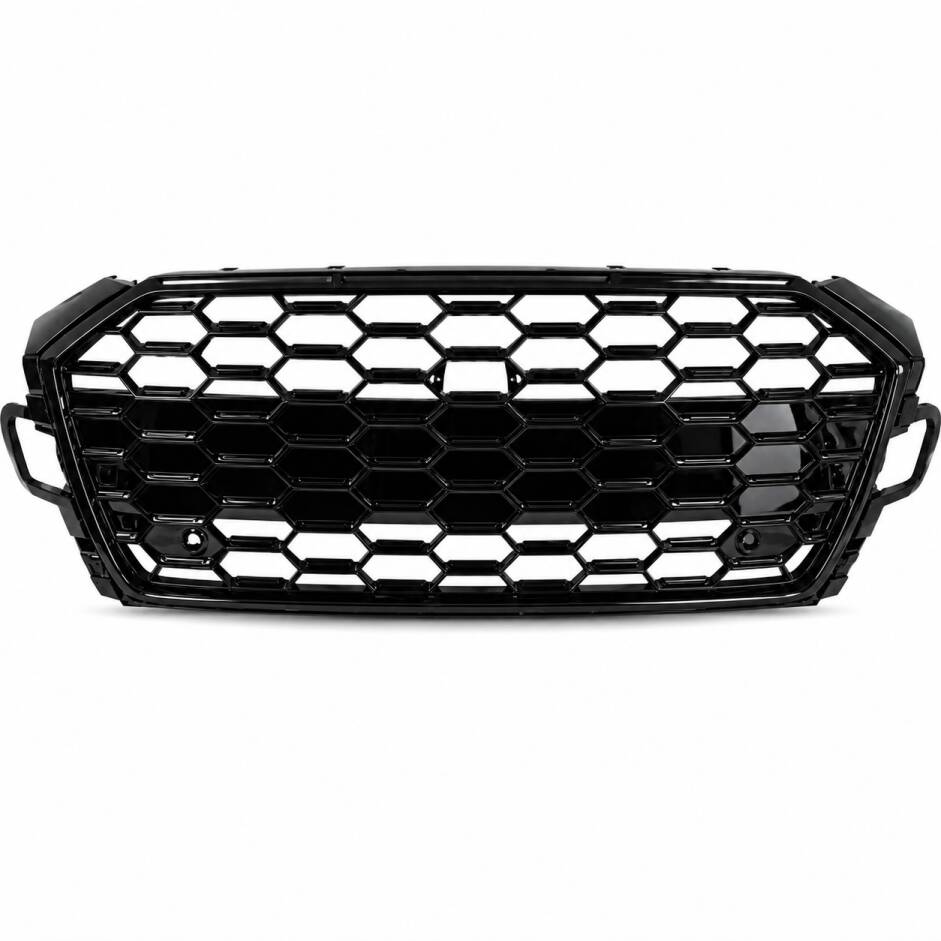 Calandre avant look RS5 noir brillant avec PDC pour Audi A5 / S5 19-24