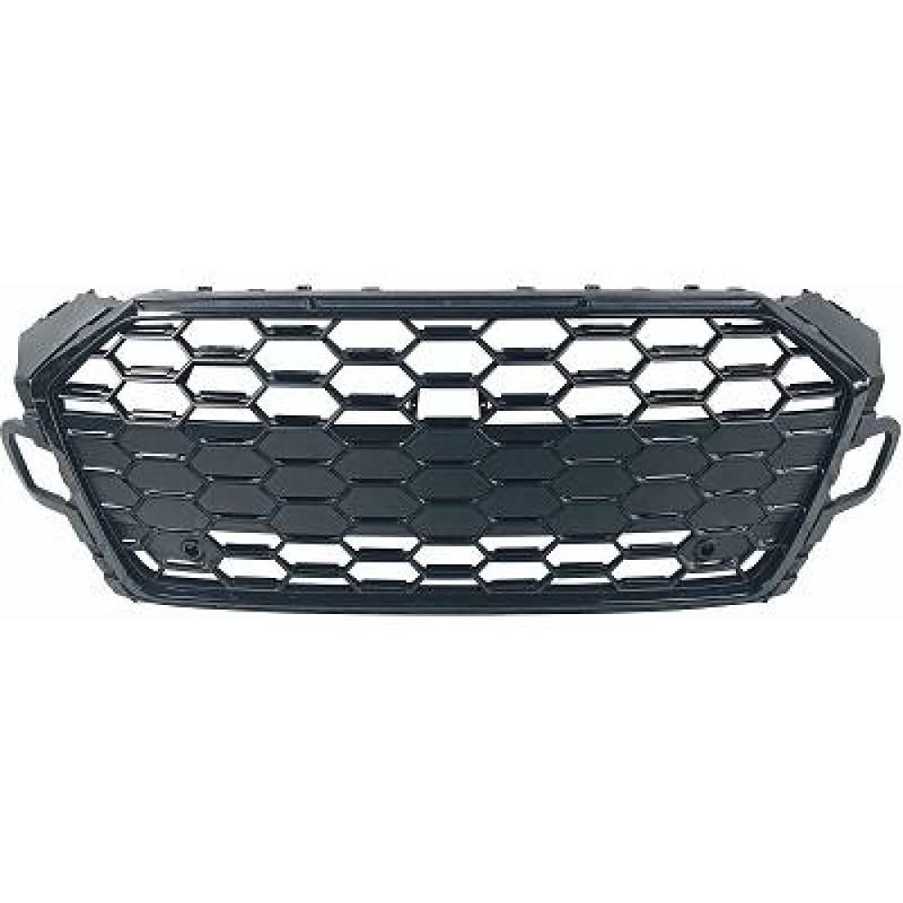 Calandre avant look RS5 cadre brillant intérieur mat avec PDC pour Audi A5 / S5 19-24