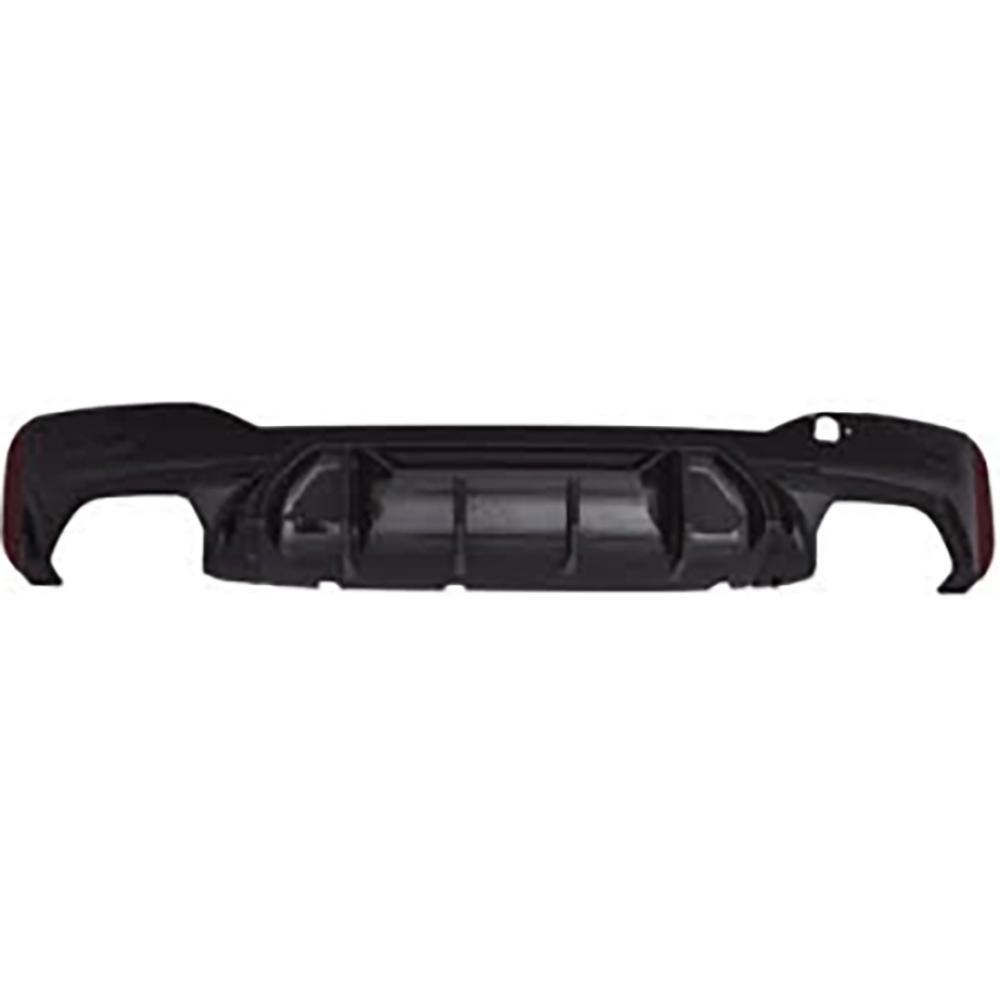 Diffuseur arrière look Competition noir brillant imitation carbone pour BMW Série 5 G30 / G38 M-Tech 17-24