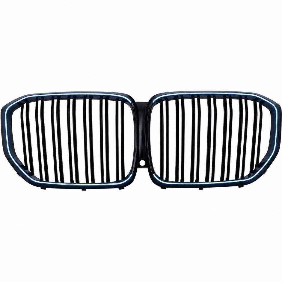 Calandre avant look M-Tech noir brillant à LED avec caméra pour BMW X5 G05 18-22