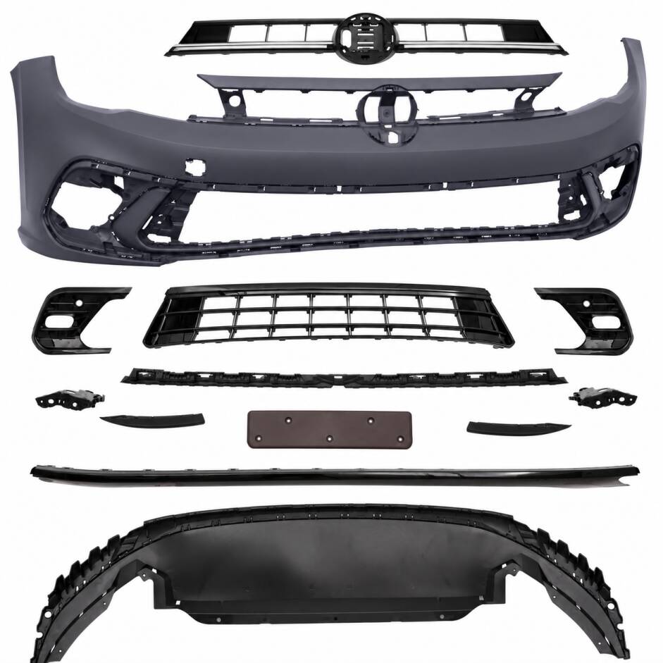 Pare choc avant VW Polo 6 AW phase 2 21-24 - PDC - look R