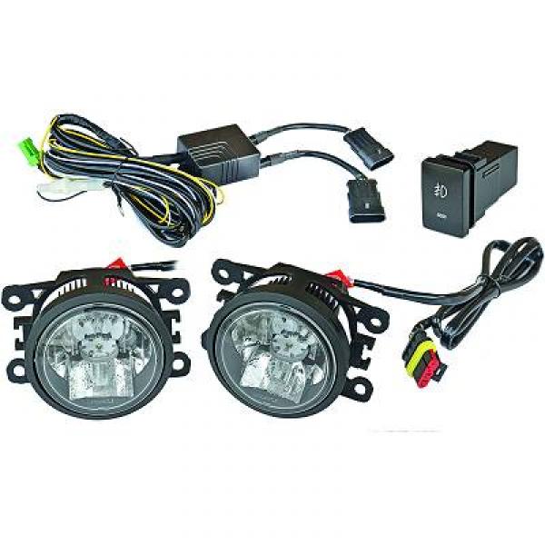 2 LED-Tagfahrlichter / Nebelscheinwerfer + Dacia-Relais
