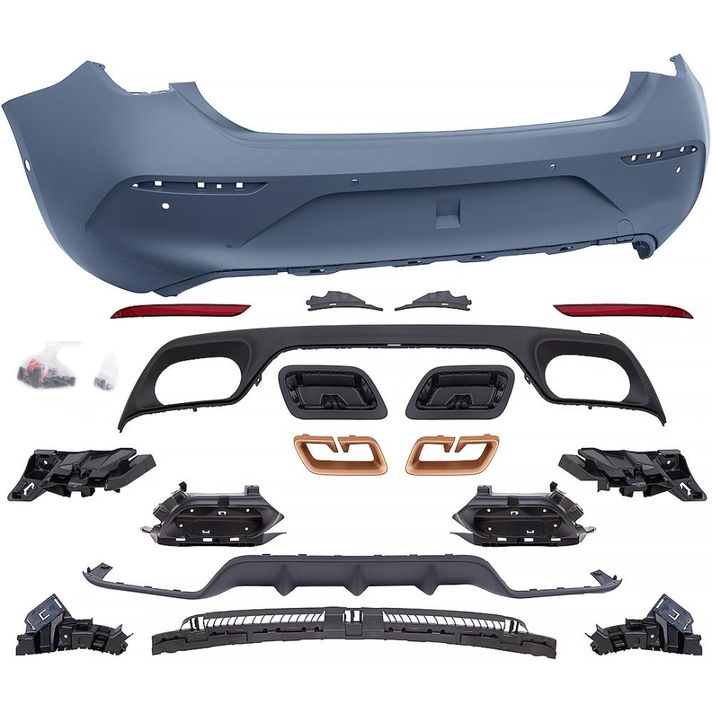 Pare choc arrière look Cupra avec PDC et Parking Assist pour Seat Leon IV KL 20-26