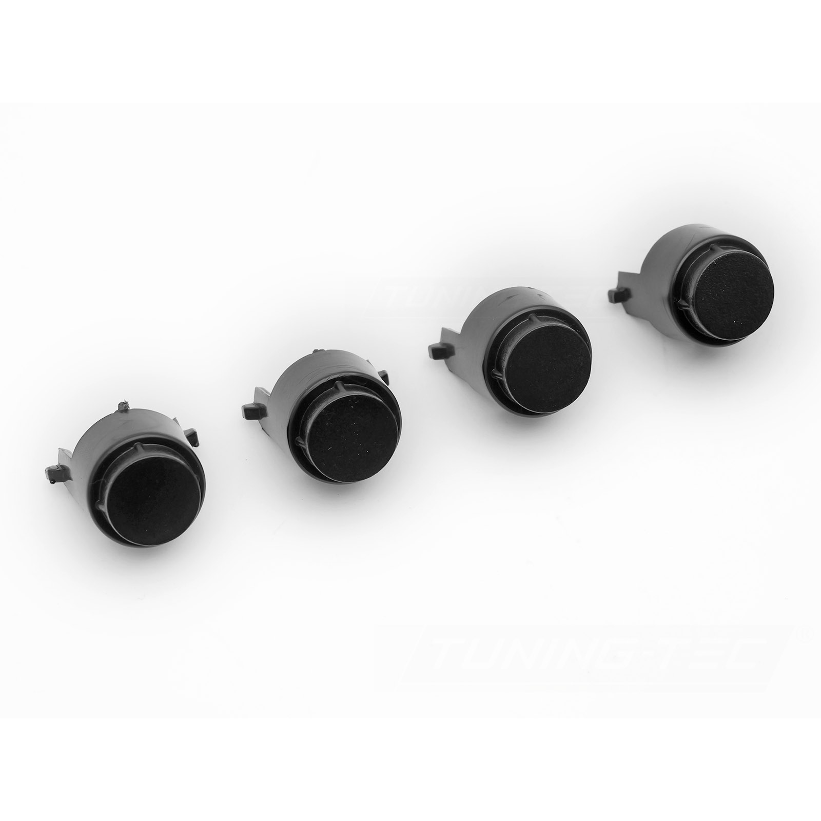 4 Caches capteurs PDC 18 mm pour pare choc avant et arrière