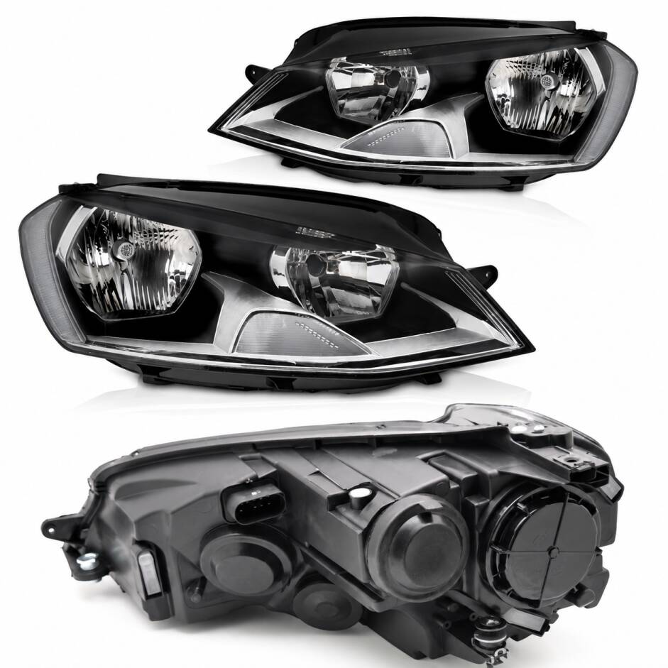 2 Phares avant VW Golf 7 13-17 - DRL - H15/H7