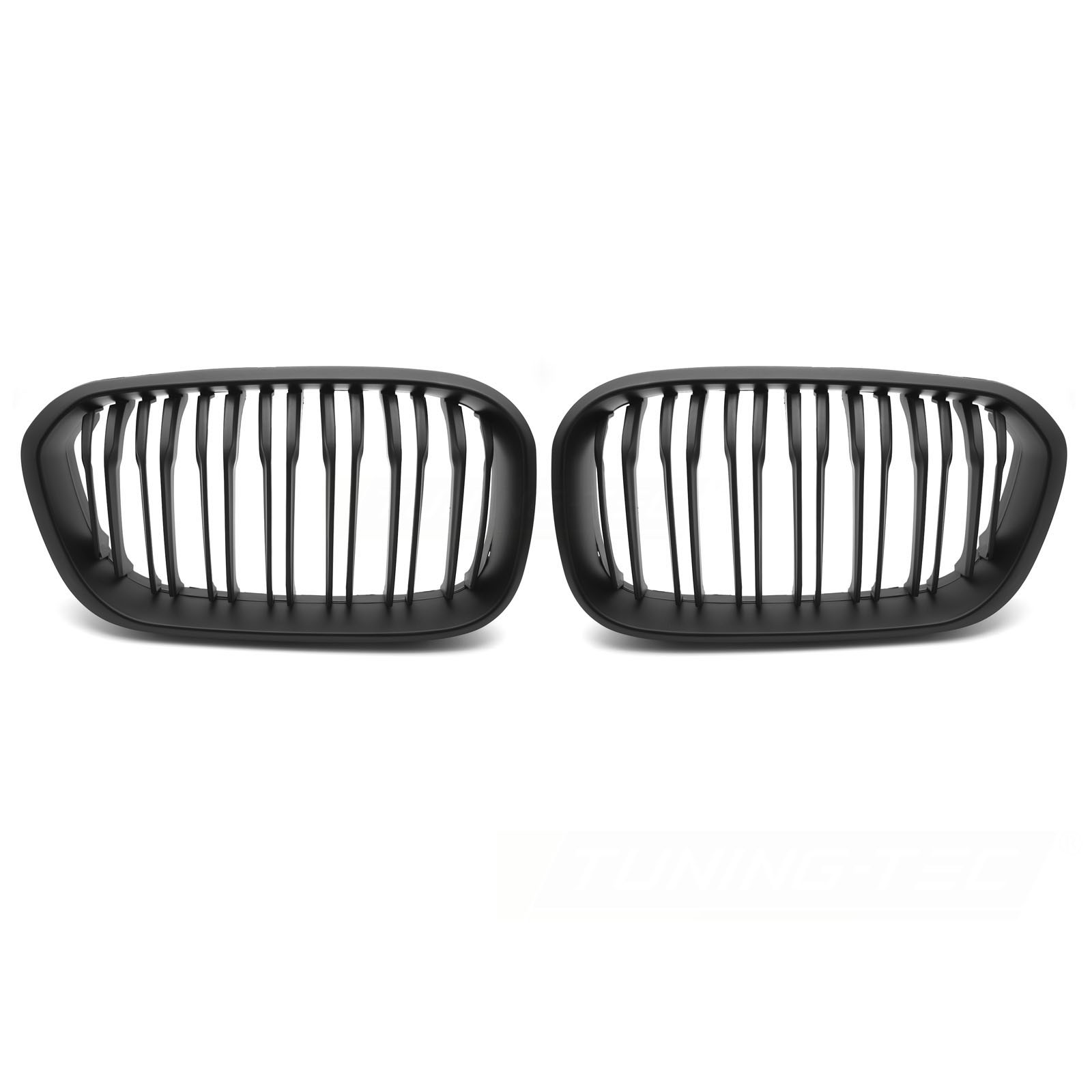 Grilles calandres BMW Serie 1 F20 F21 LCI 15-18 - Noir Mat
