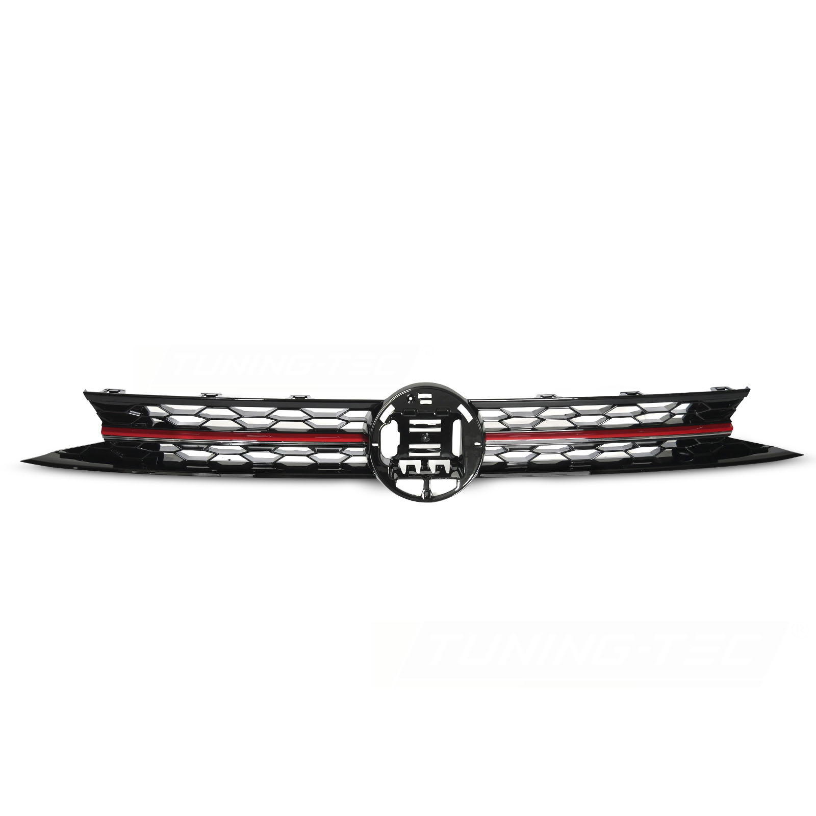 Grille calandre VW Polo 6 (AW) 18-20 - look GTI - Noir