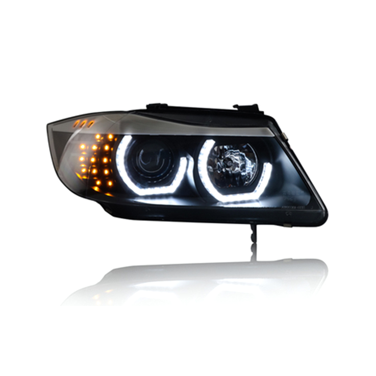 LAMPY ANGEL EYES BMW E90 E91 LED BLINKIER CZARNE LPBM90 za 1549,98 zł z  Skoczów -  - (13333544114)