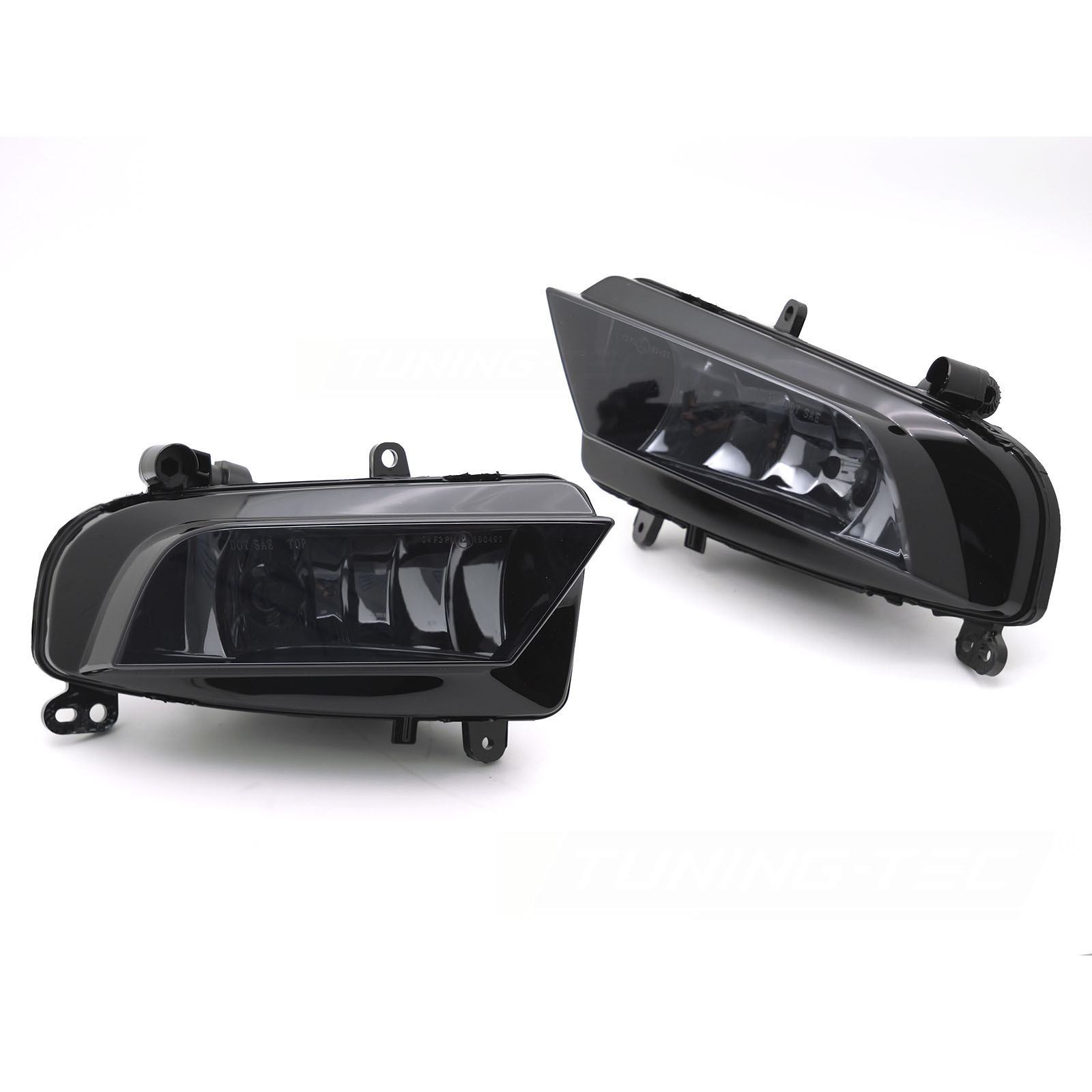 Antibrouillards gauche + droit AUDI A4 B8 12-15 fumés
