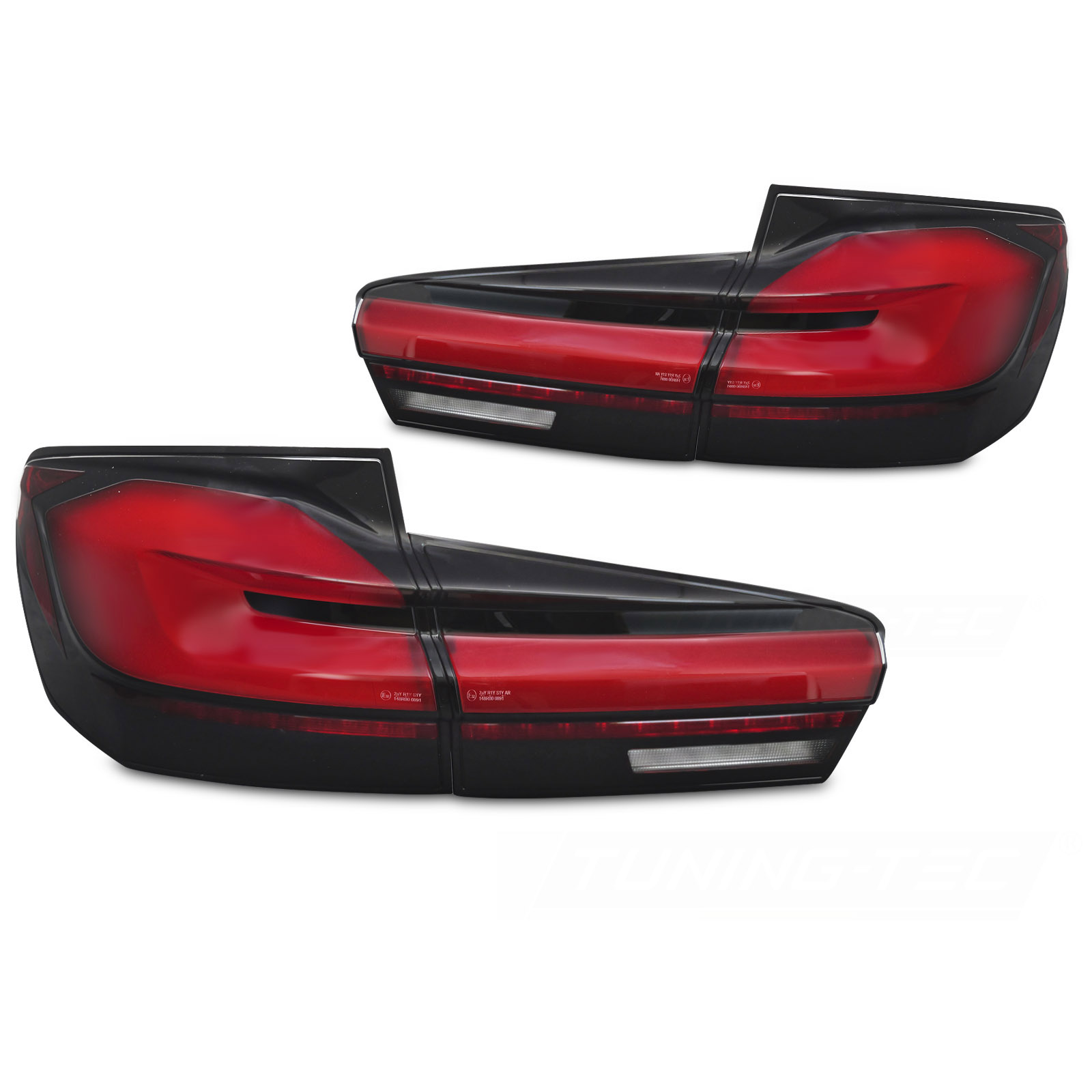 2 Feux arrière BMW Série 5 F11 Touring 10-16 - Full LED - Rouge