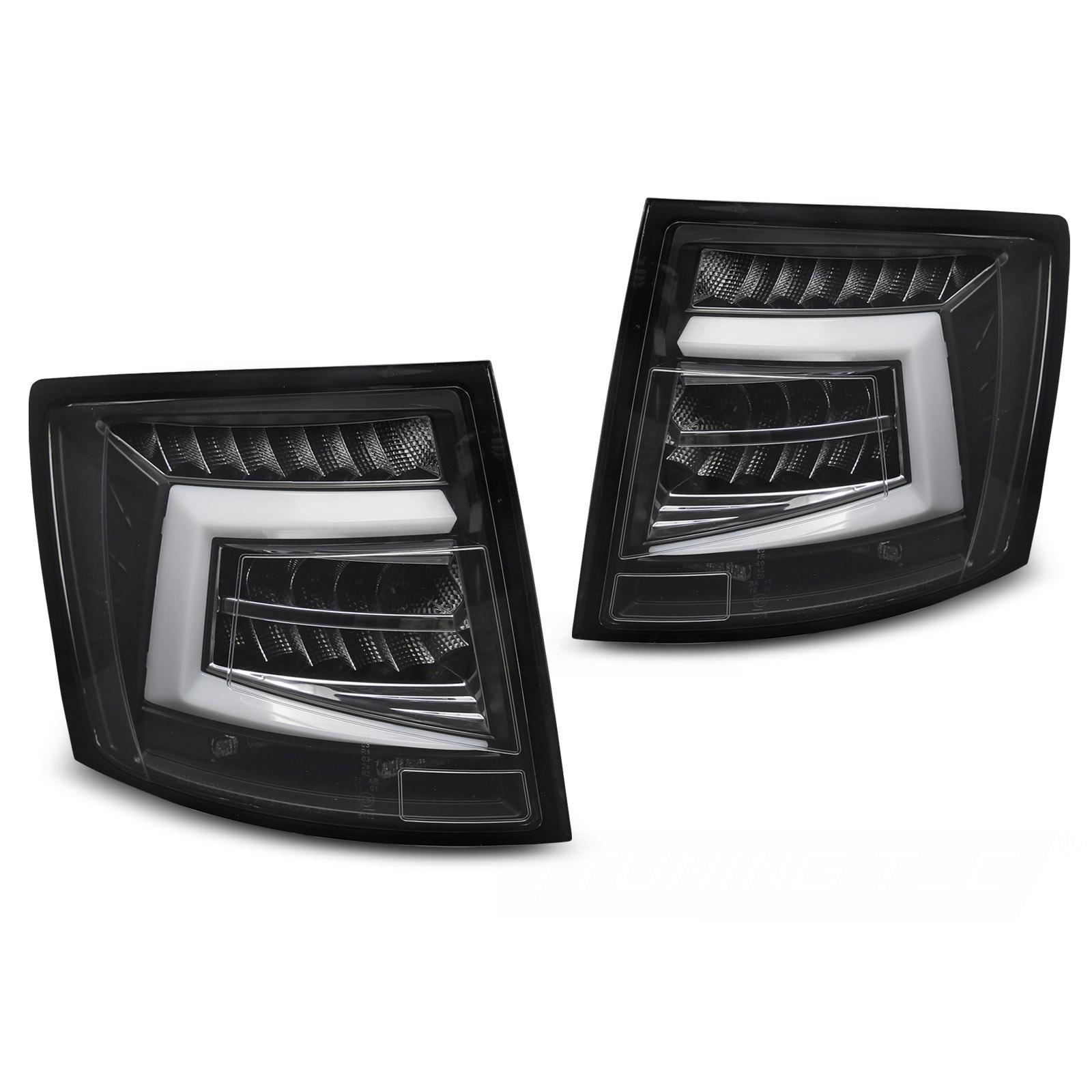 2 Feux arrière Skoda Octavia III Kombi 12-20 - LED Bar - Noir