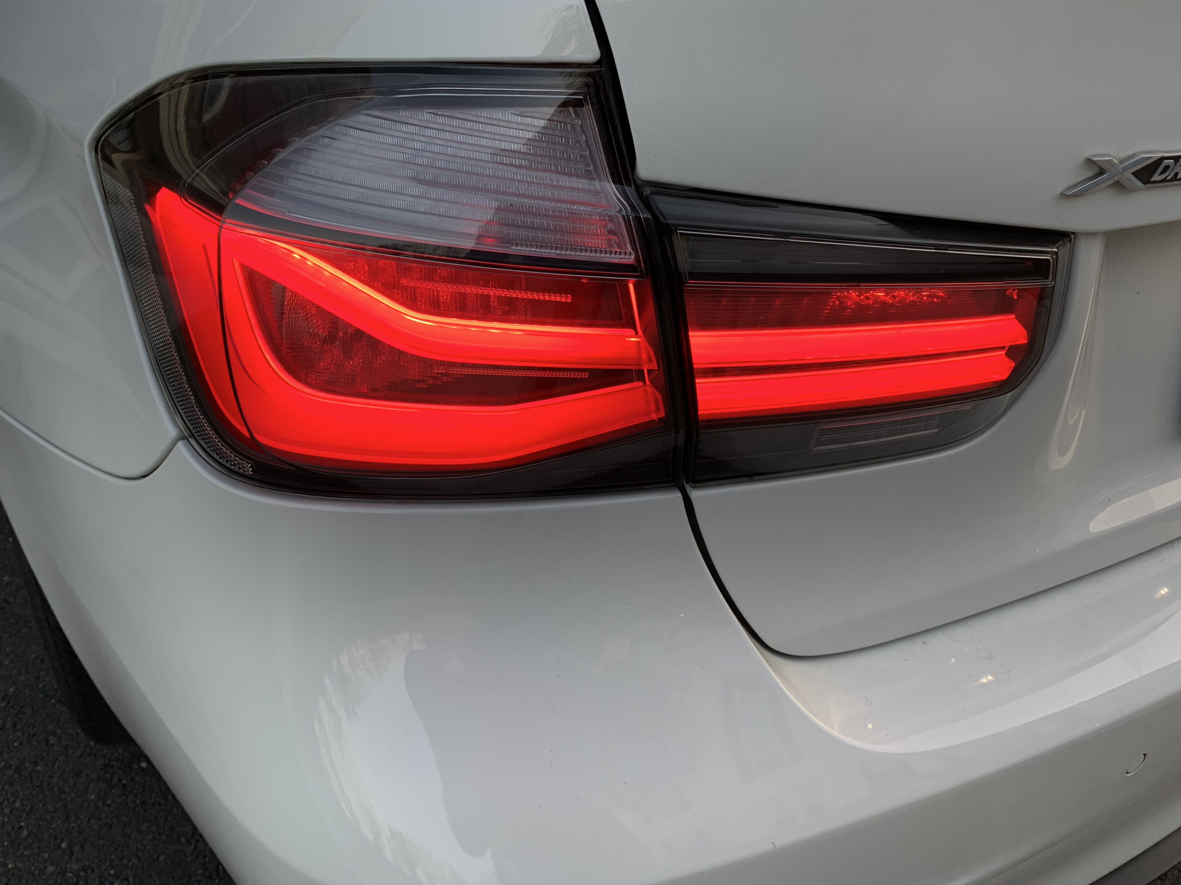 BMW 3er F30 LED Rücklichter - 11-15 - Schwarz 