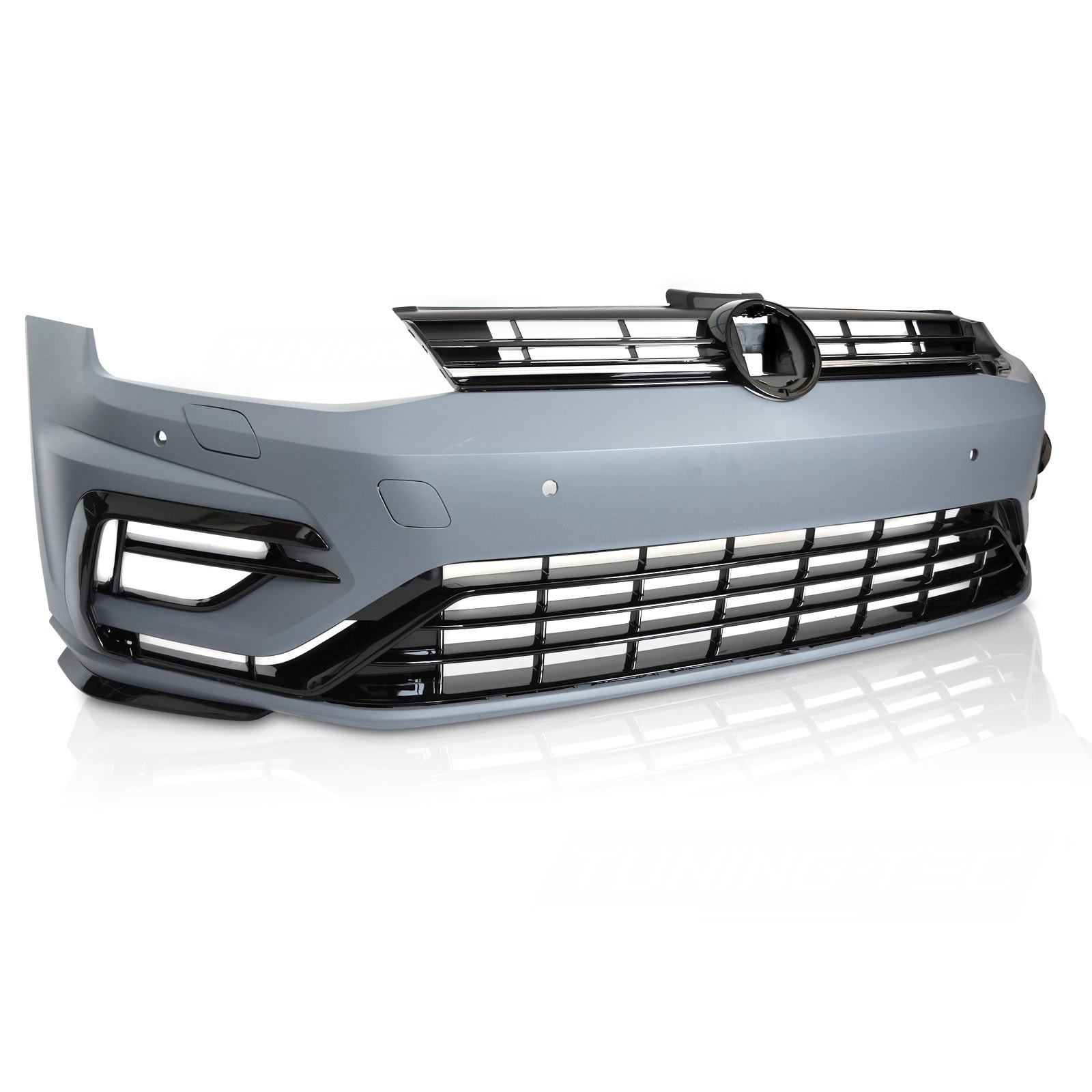 Pare choc avant look R avec PDC pour Volkswagen Golf 7 13-17