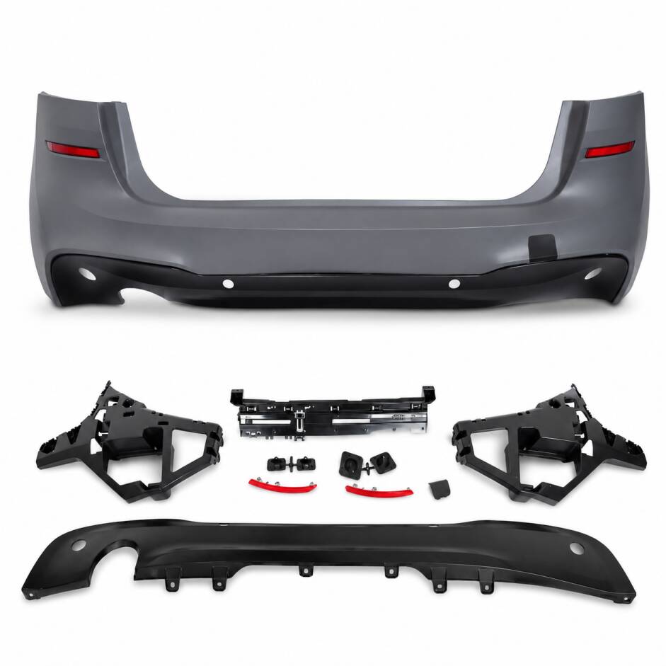 Pare choc arrière look M-Tech avec PDC pour BMW Série 2 F45 Active Tourer 14-18