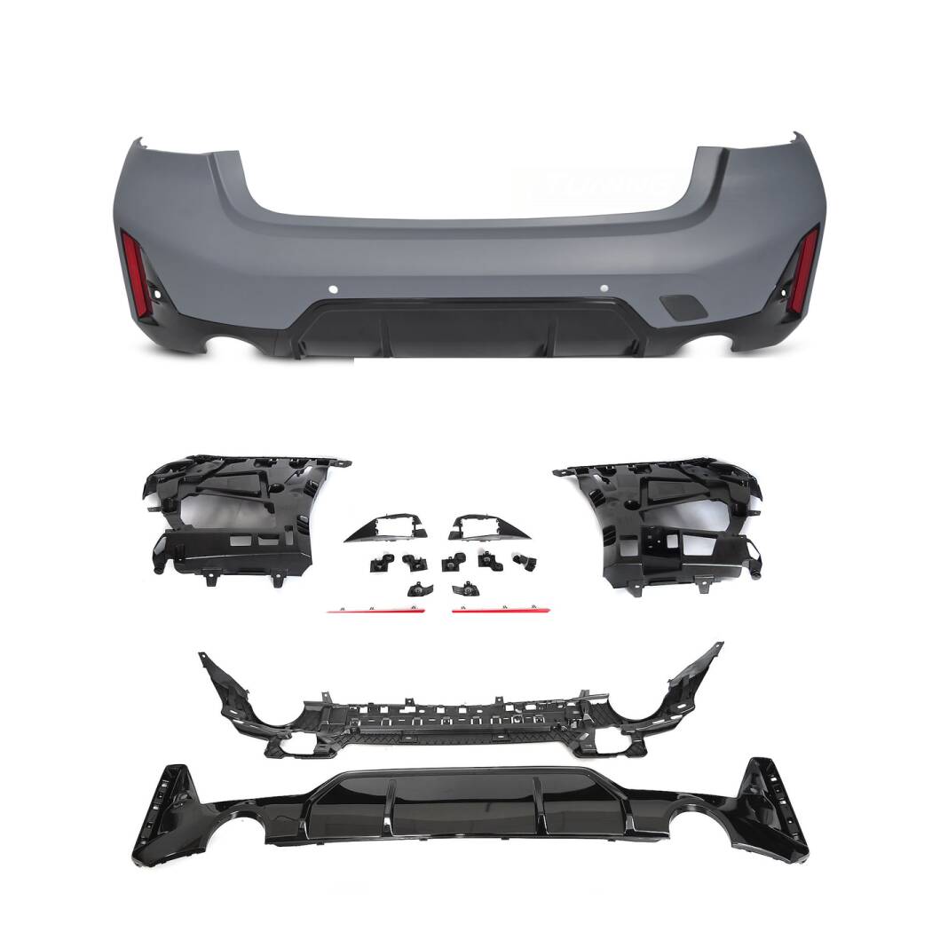 Pare choc arrière look M-Tech avec PDC et Parking Assist pour BMW Série 3 G20 LCI 22-26