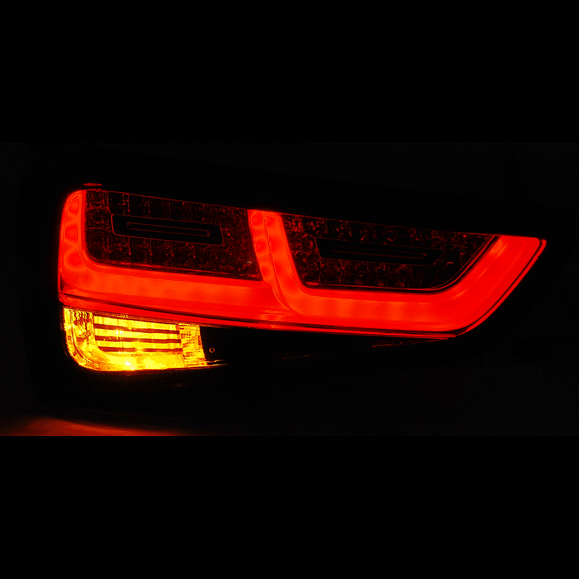 2 LED rear lights AUDI A1 LED 10-14 Red Smoke