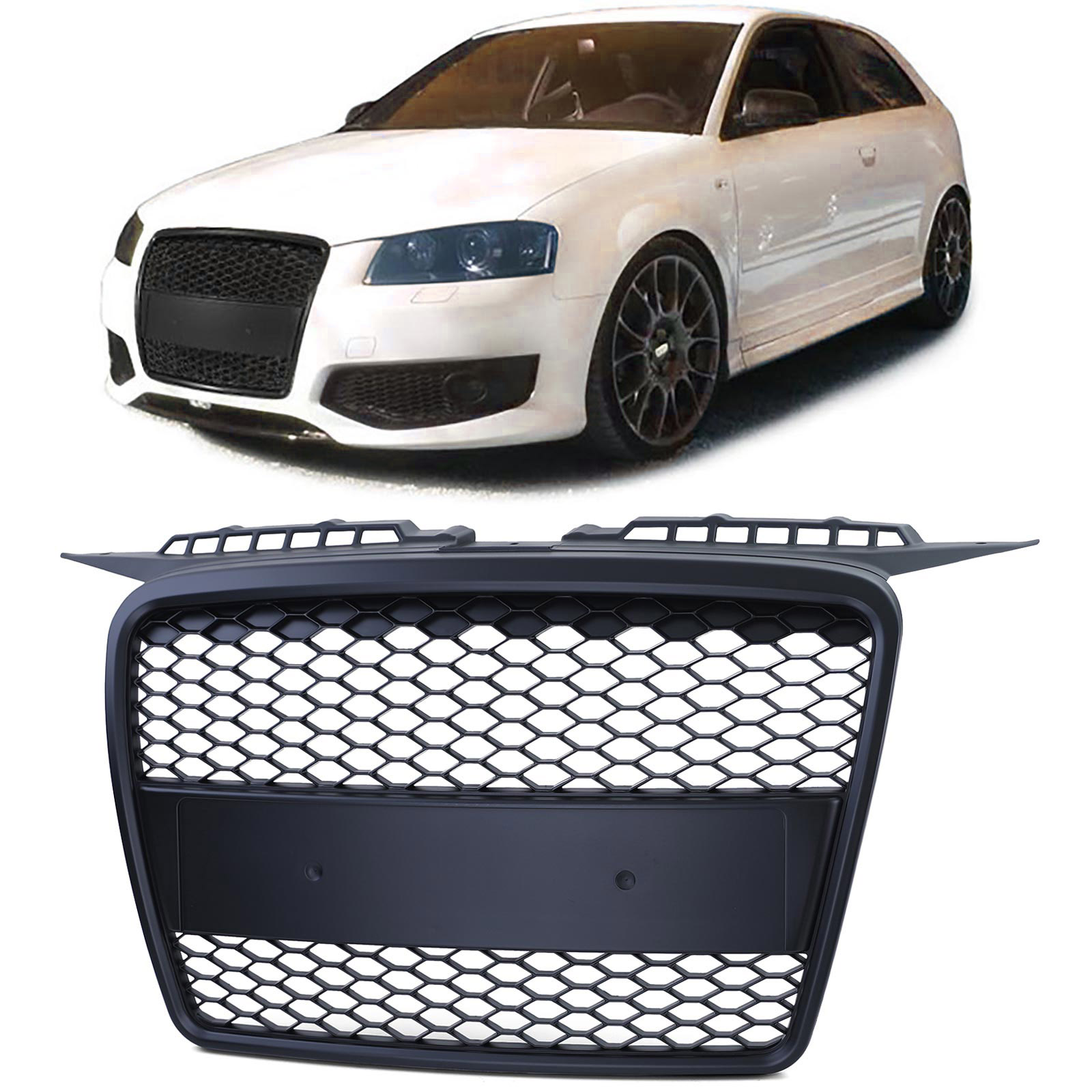 wakker worden Beurs Reinig de vloer Audi A3 8P Grille 05-08 - look RS3 - mat zwart - YakaEquiper.com wakker worden Beurs Reinig de vloer Audi A3 8P Grille 05-08 - look RS3 - mat zwart - YakaEquiper.com