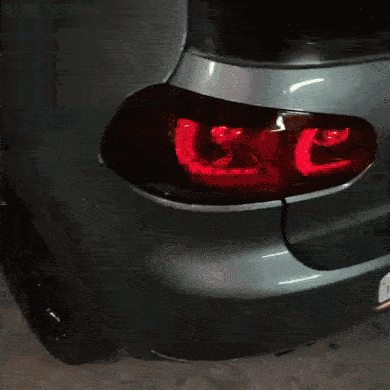 2 luces traseras VW Golf 6 - fullLED dinámico - look R20 - rojo cereza