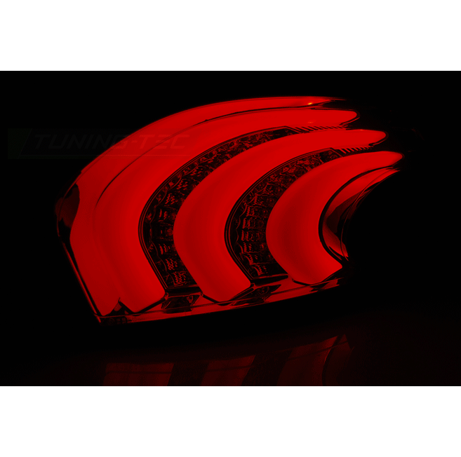 2 Peugeot 208 12-15 LED lights - Red