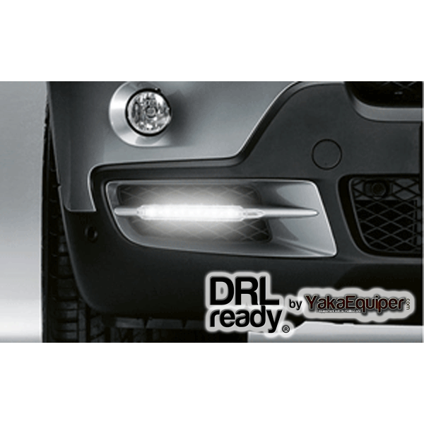 2 Feux de jour LED DRL Ready V2 - BMW X5 (E70) - Blanc