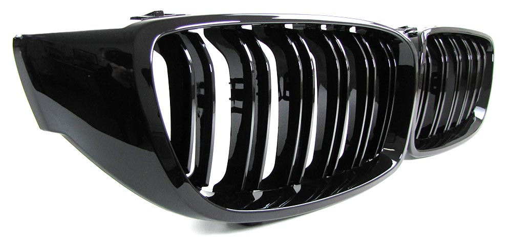 Grilles grille look M4 for BMW 4 Series F32 F33 F36 - Brilliant