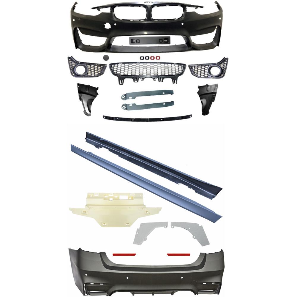 Kit carrosserie complet BMW Serie 3 F30 11-15 look M3 - PDC