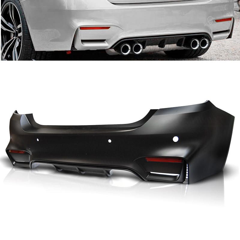 Griglie A Doppio Rene BMW F32/F33/F36/M4 - Calandra Frontale Sportiva In ABS Nero Lucido (Modelli 2014-2020)