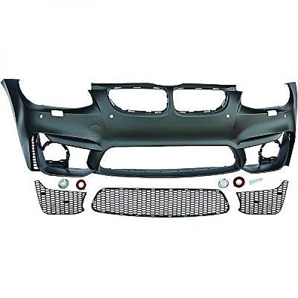 Front bumper BMW 3 E92 E93 LCI 10-14 - look M4 - PDC