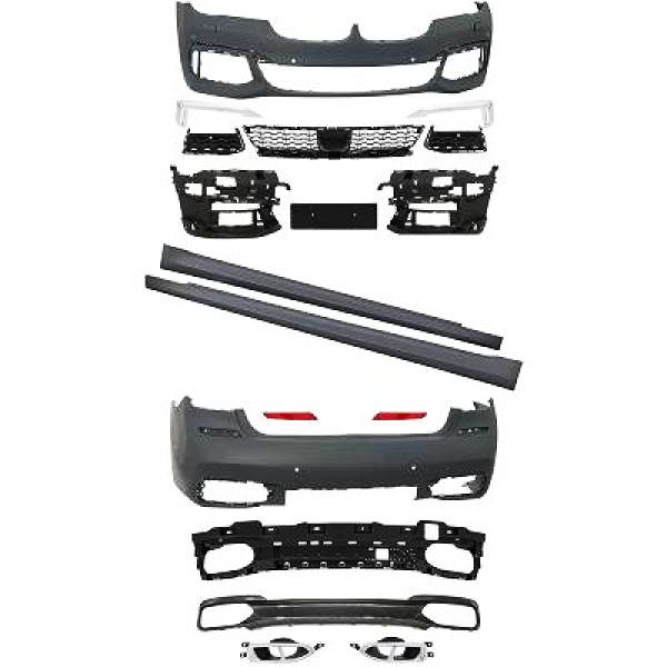 Kit completo per carrozzeria BMW 7 G11 look M7 - PDC