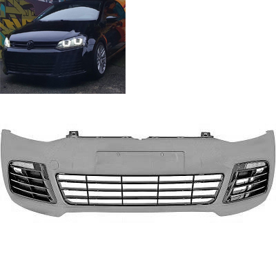 Front bumper VW Polo 6 (R and C) 09-14 - look R20 